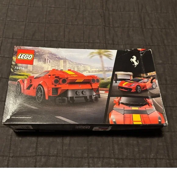 LEGO Speed Champions Ferrari 812 Competizione 76914 Building Set 261 Pcs Red Car - Picture 3 of 4